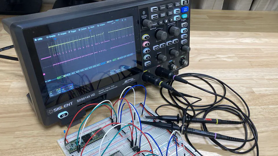 SIGLENT SDS814X HD オシロスコープを試してみる